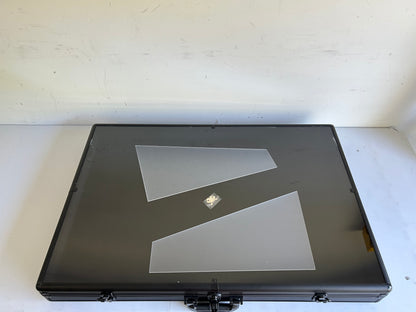 The Flip Display Case with Risers and Key