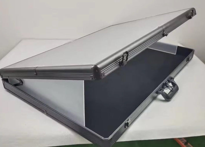 The Flip Display Case with Risers and Key