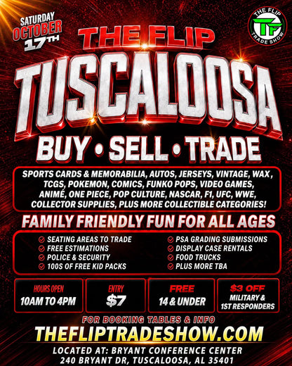 Vender Space Tuscaloosa Oct  2026