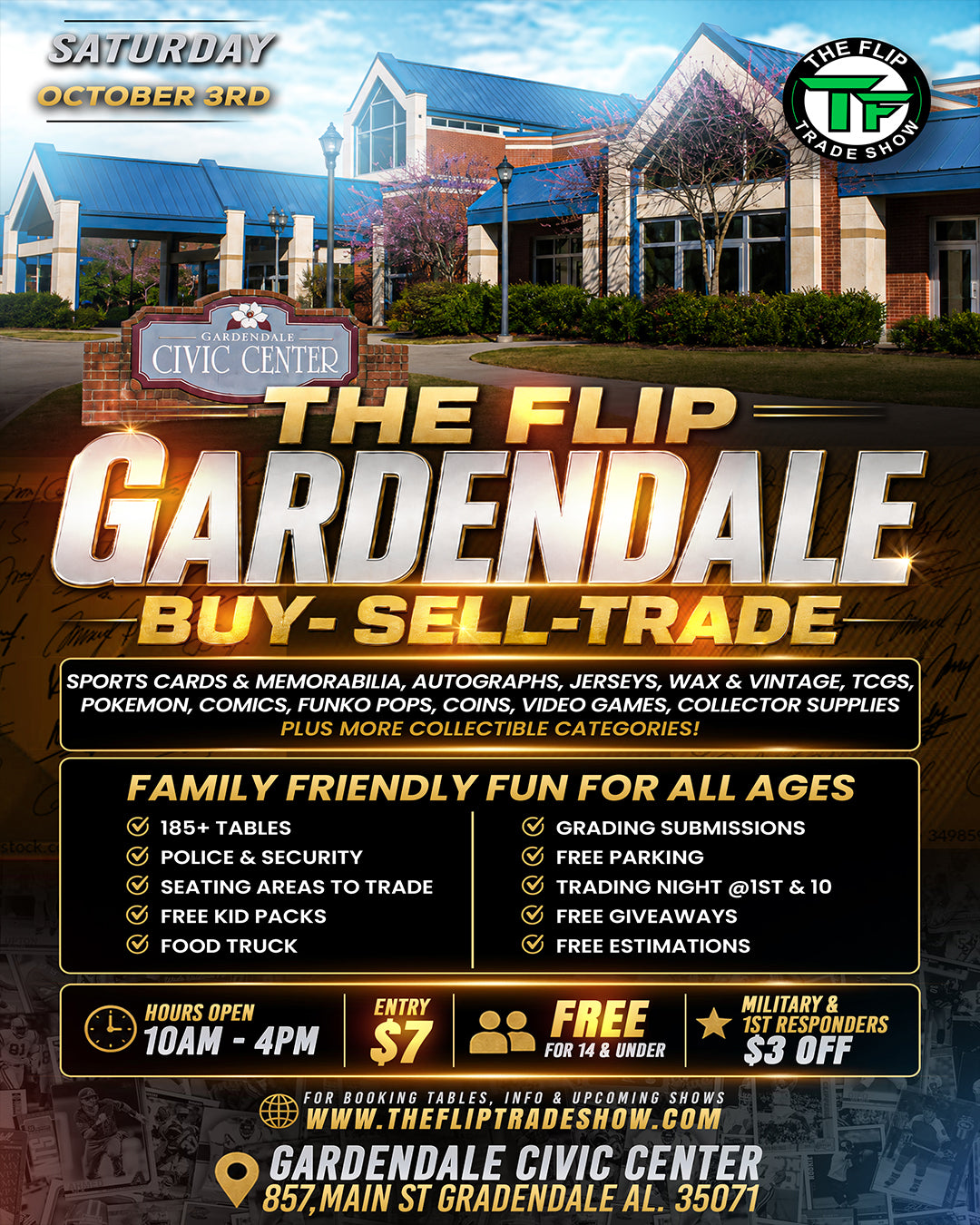 Vender Space Gardendale Oct 2026