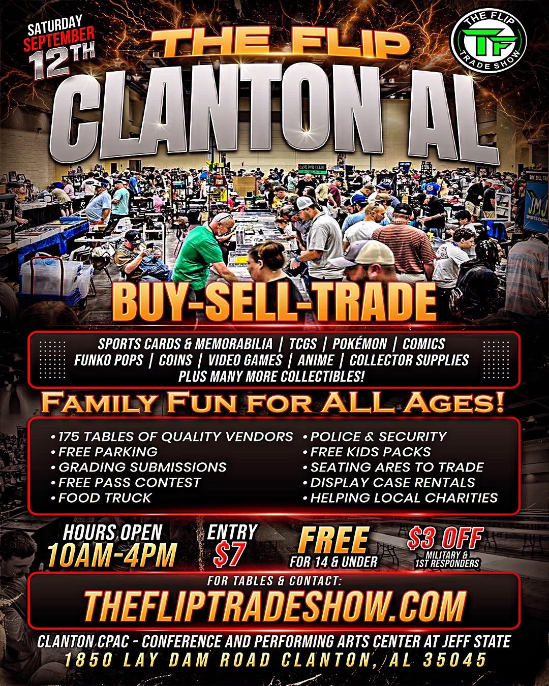 Vender Space Clanton Sept 2026
