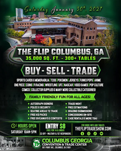 Vender Space Columbus GA Jan 30 2027