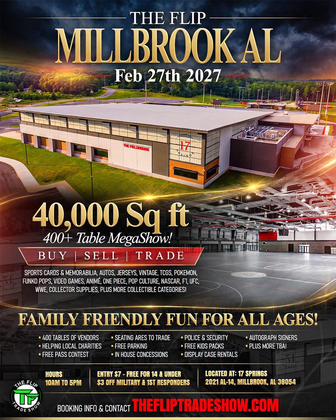 Vender Space Millbrook AL Feb 27 2027